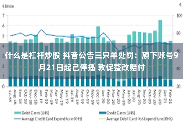 什么是杠杆炒股 抖音公告三只羊处罚：旗下账号9月21日起已停播 敦促整改赔付