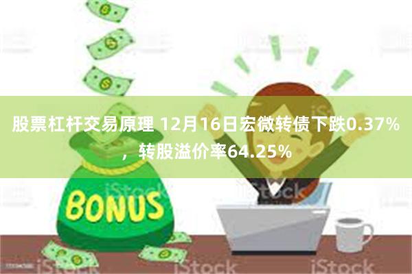 股票杠杆交易原理 12月16日宏微转债下跌0.37%，转股溢价率64.25%